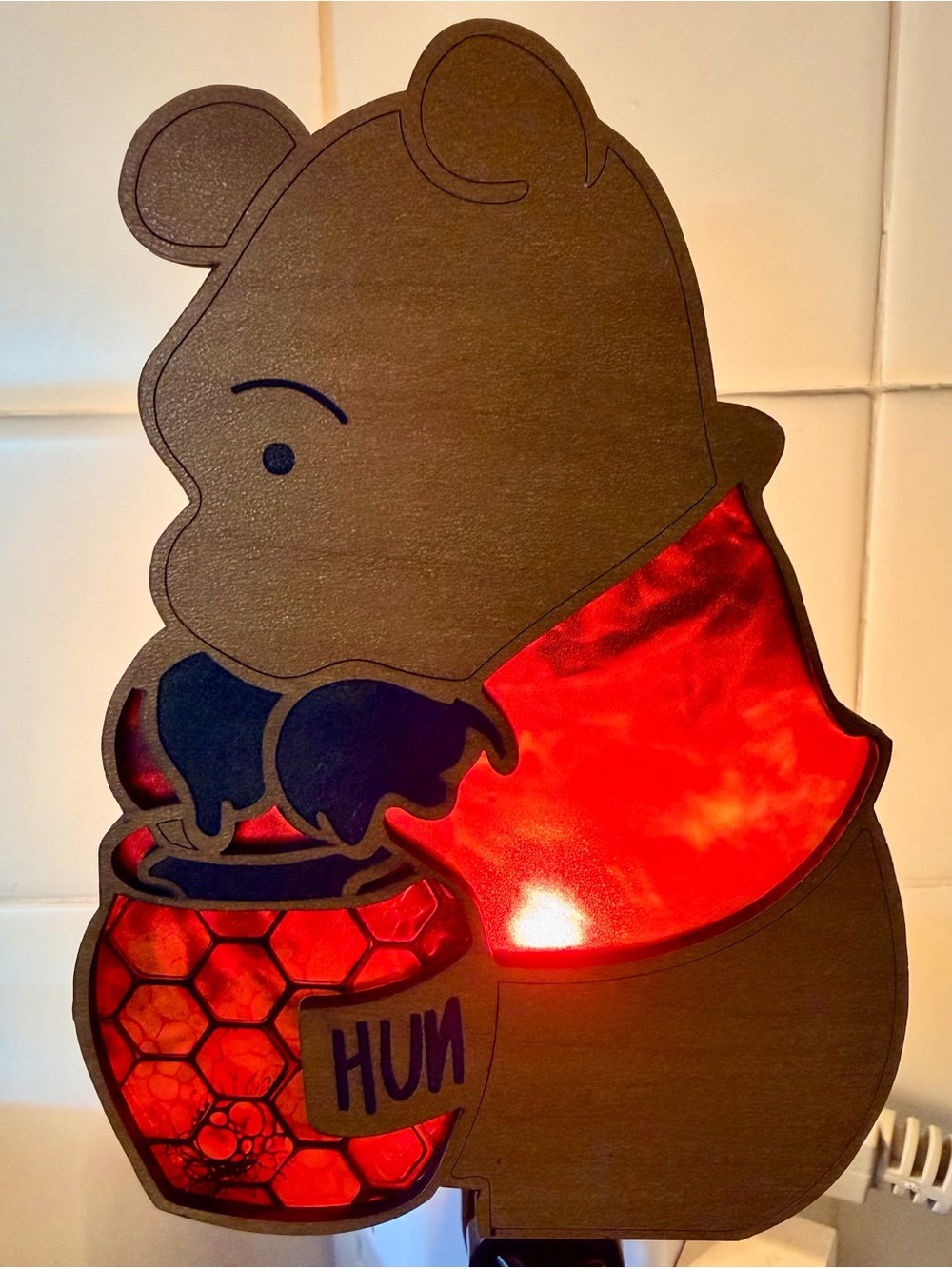 Designed & Created by me Bear Nightlight